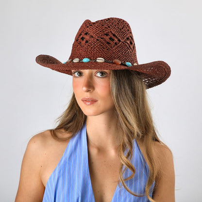 Sombrero Mojave Rojo Humana
