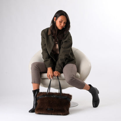 Cartera Hombro Marilyn Café Humana