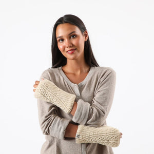 Guante  Lana Huma Blanco Humana