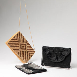 Cartera Clutch Ema Negro Humana