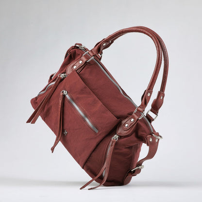 Cartera Cruzada Vittoria Mini Burgundy Humana