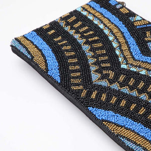 Clutch Real Azul Humana