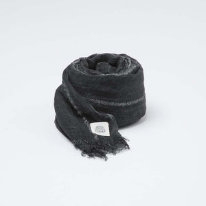 Pañuelo Liso Luarca Negro Humana