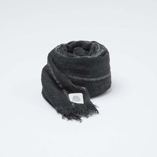 Pañuelo Liso Luarca Negro Humana
