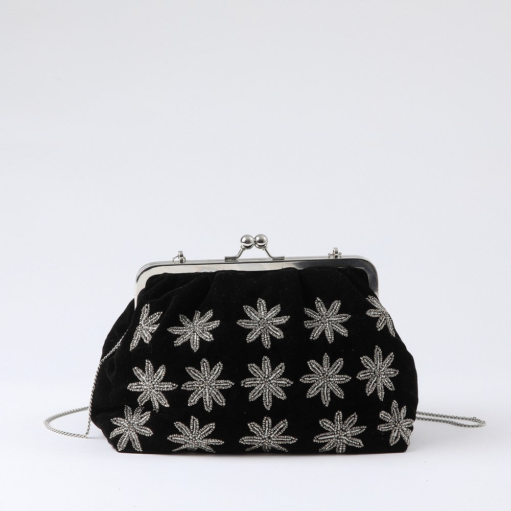 Cartera Clutch Jolie Black Humana