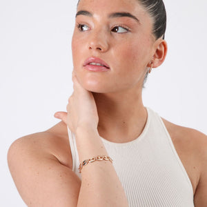 Pulsera Marina Cadena dorada ID