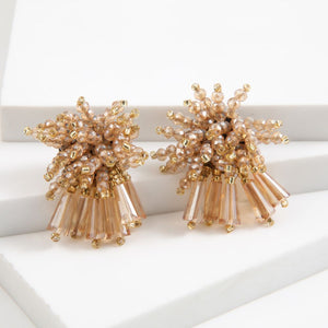 Aros Mediano Firework Dorado Fiesta Humana