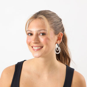 Aros Mediano Plateado Especial 3 Tatienne