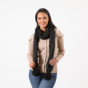 Bufanda Aurora Negro I-D