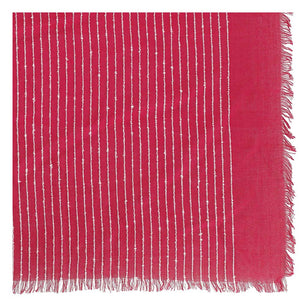 Paluelo Liso a rayas Cuncunas Magenta. Humana