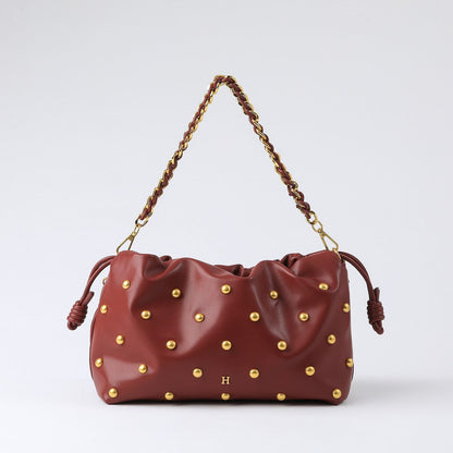 Cartera Cruzada Jena Burgundy Humana