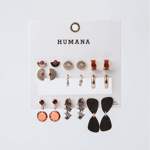 Aros Set Element Rust Dorado Humana