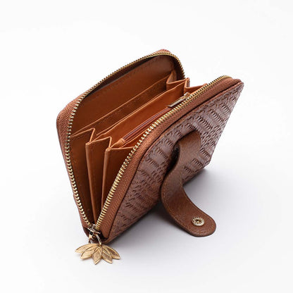 Billetera Mediana Café Sand i-D