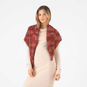 Pañuelo Estampado Tessa Burdeo Tatienne