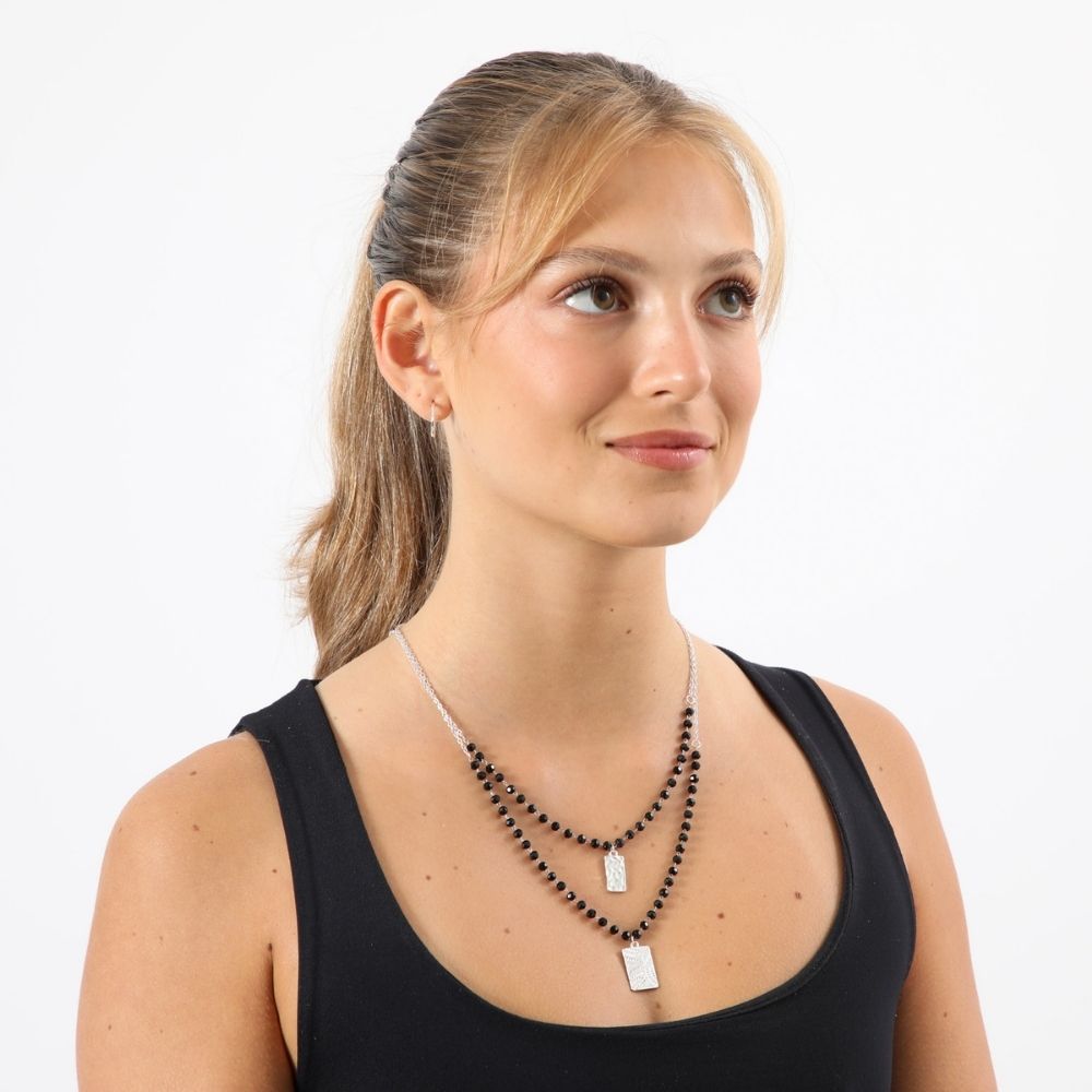 Collar Corto Trinidad Negro Tatienne