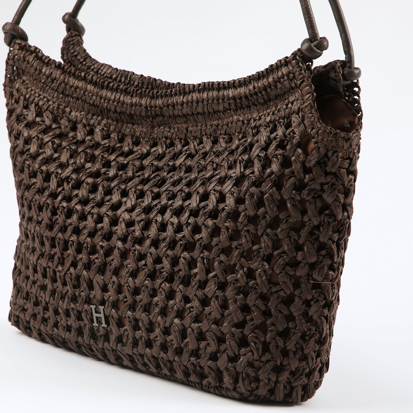 Cartera De Playa Portofino Dk Brown Humana