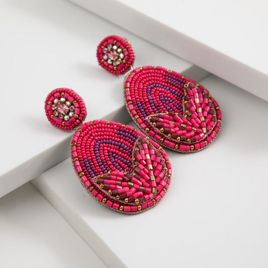 Aros Largo Arucas Rosado Humana