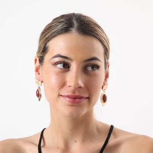 Aros Largo Opex Rojo Tatienne