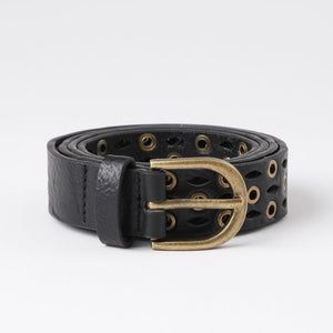 Cinturón Holes Negro Humana
