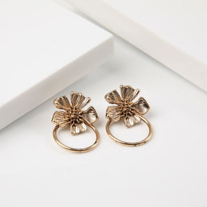 Aros Mediano Ares Dorado Humana