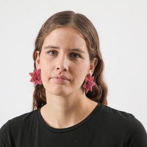 Aros Mediano Green Fucsia Humana