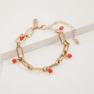 Pulsera Blanda Patricia Dorado Boho Humana