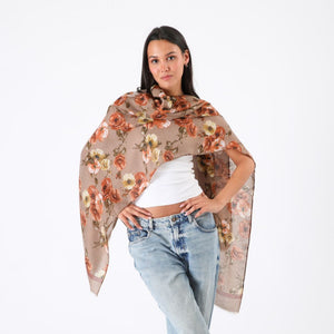 Pañuelo Estampado Coimbra Café Id