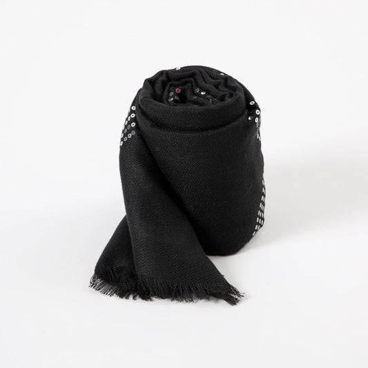 Pañuelo Liso Vedder Negro Humana