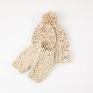 Set Gorro + Guante Jordyn Blanco Humana