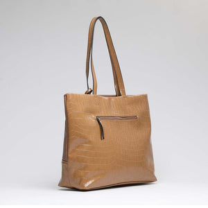 Cartera Hombro Café Evelyn Tatienne