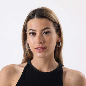 Argolla Vidalba Plateada Humana