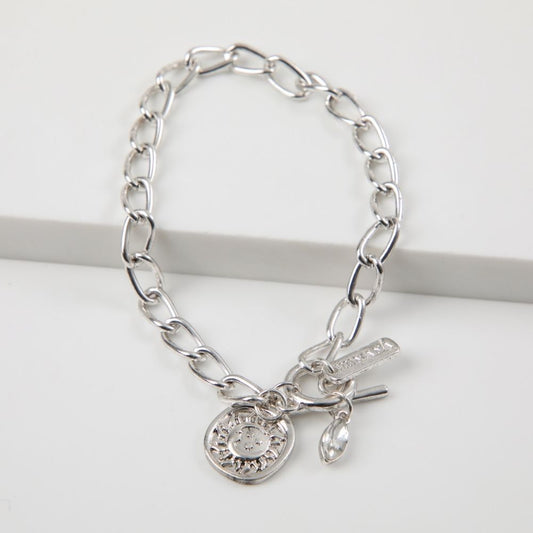 Pulsera Blanda Genesis Plateado Black Night Humana