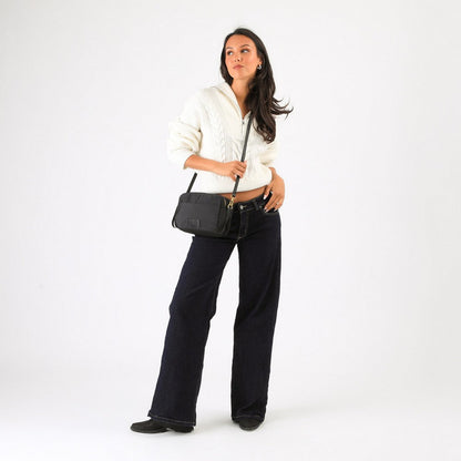 Cartera Cruzada Alice Negro Humana