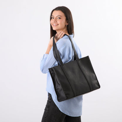 Cartera Tote Sara Black Humana
