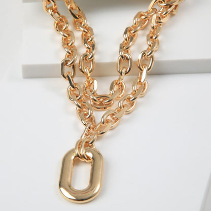 Collar Corto Dafne Dorado Humana