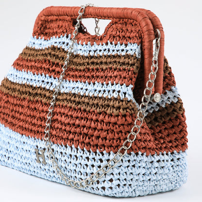 Cartera Clutch Zenda Burdeo Humana