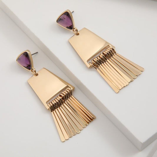 Aros Largo Montse Dorado i-D