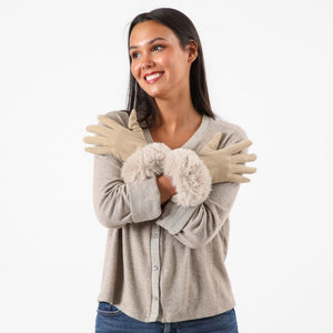 Guante   Heera Beige Humana