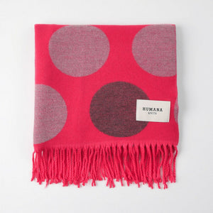 Manta Orla Fucsia Humana