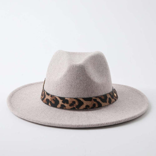 Sombrero Invierno Leopard Café Humana