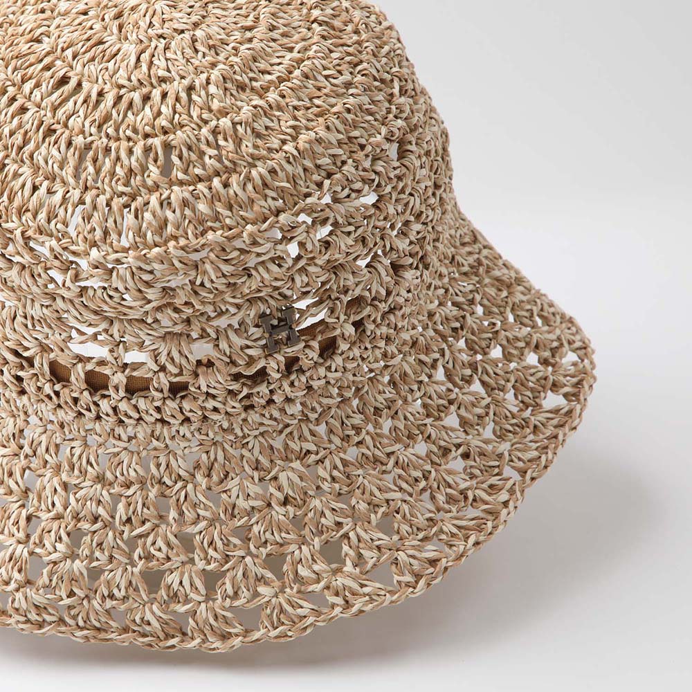 Sombrero Crochet Beige Humana