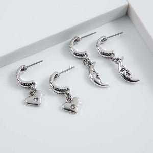 Set de Aros Famiglia Plateados i-D