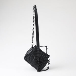 Cartera Cruzada Chely Negro Humana