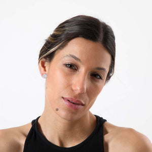 Aros Pegado FAros Plateado Humana