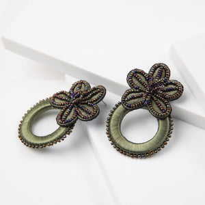 Aros Largos Loop Dorado Humana