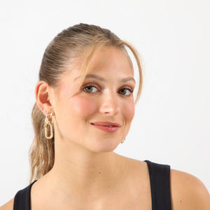 Aros Mediano Metal Power 38 Dorado i-D