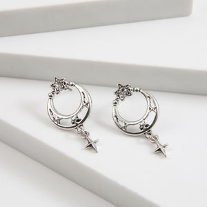 Aros Medianos Witch Plateado Humana