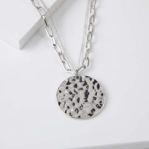 Collar Corto Cantabria Plateado Humana