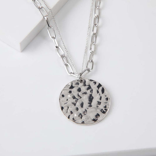 Collar Corto Cantabria Plateado Humana