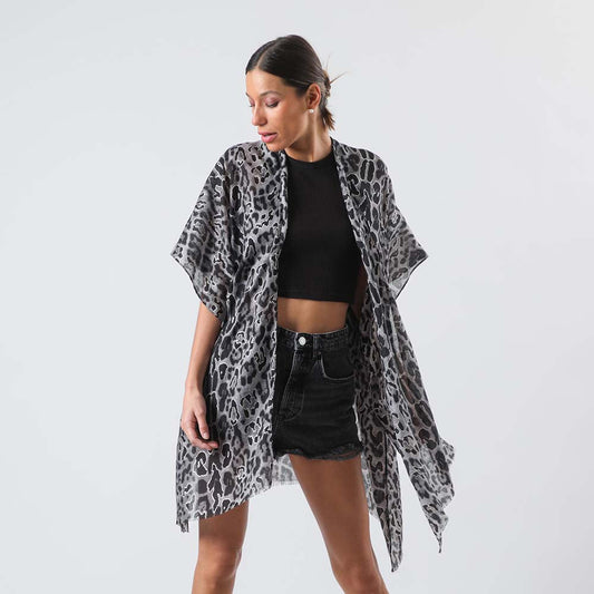 Kimono Wild Gris i-D